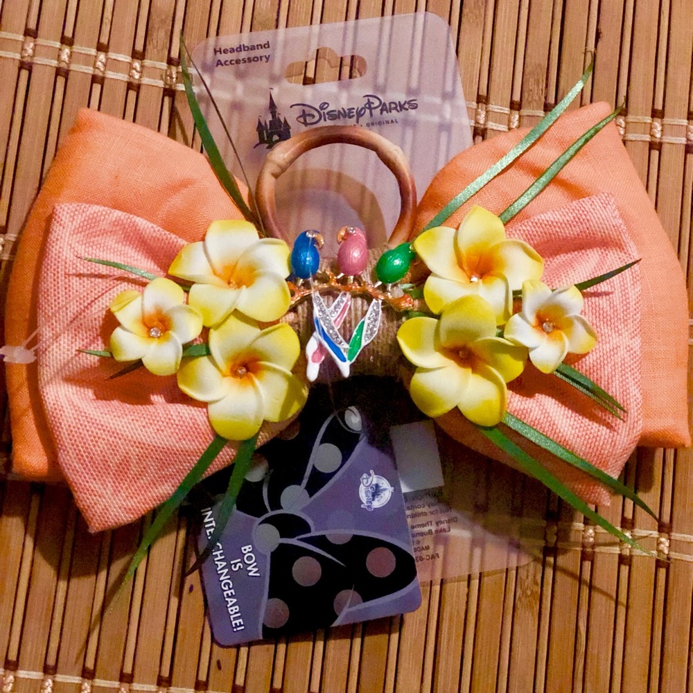 Tiki room Disneyland (bow interchangeable)